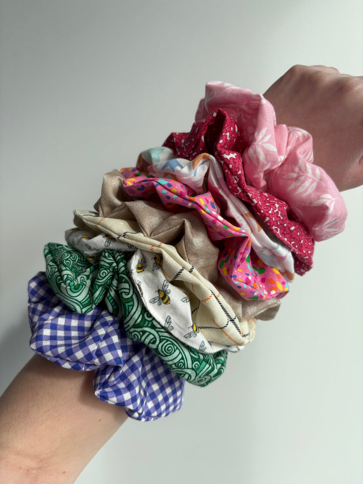 Fabric scrunchies