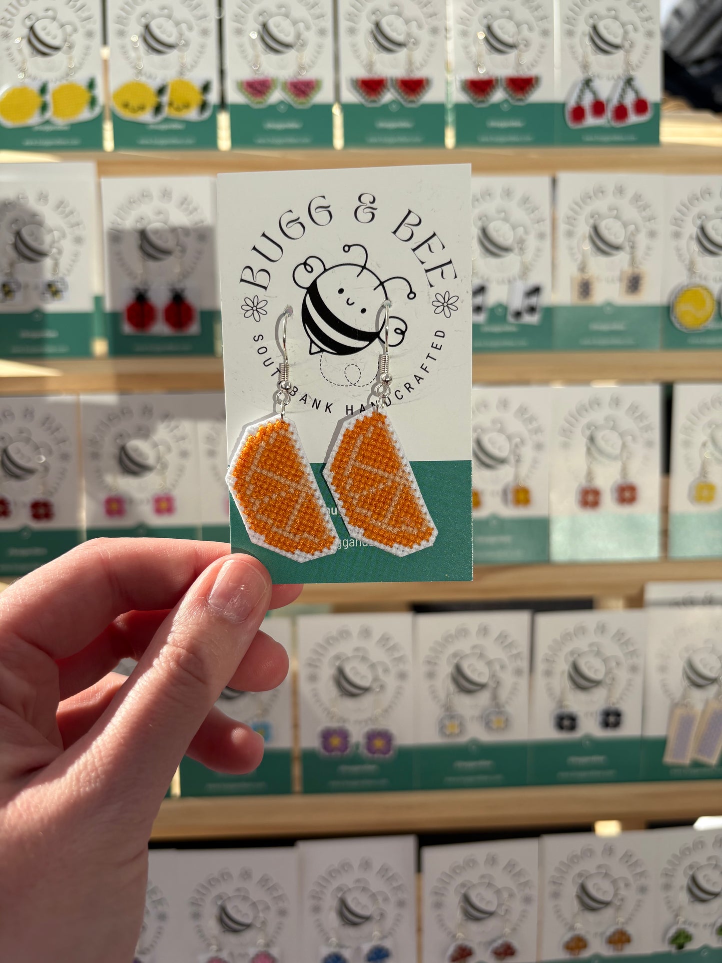 Citrus Slice Earrings
