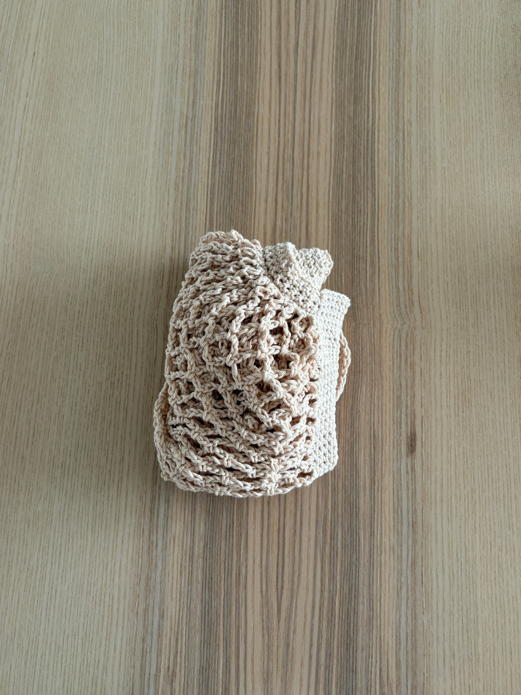 Natural Mesh Market Bag