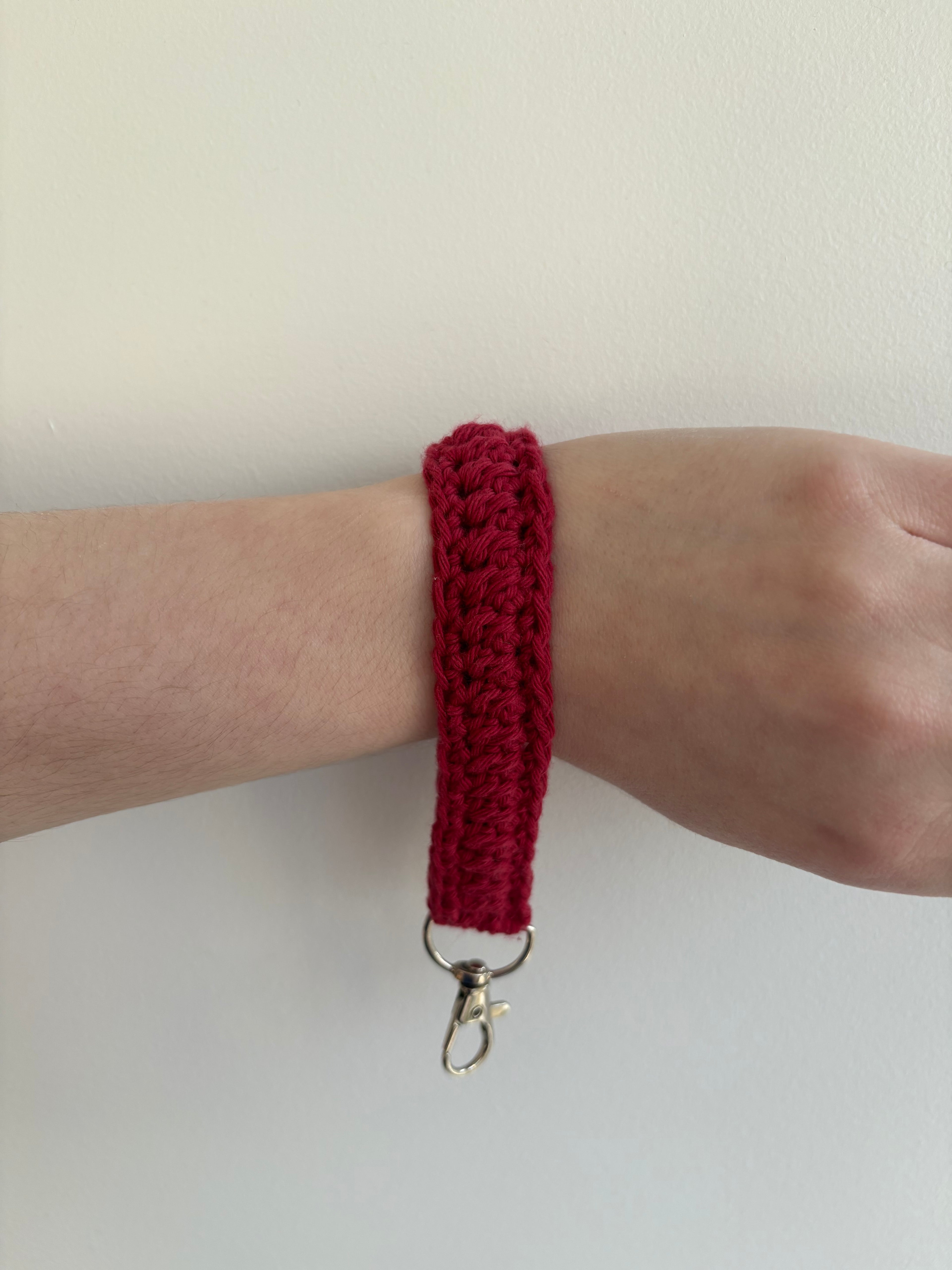 Christmas Red Wristlet