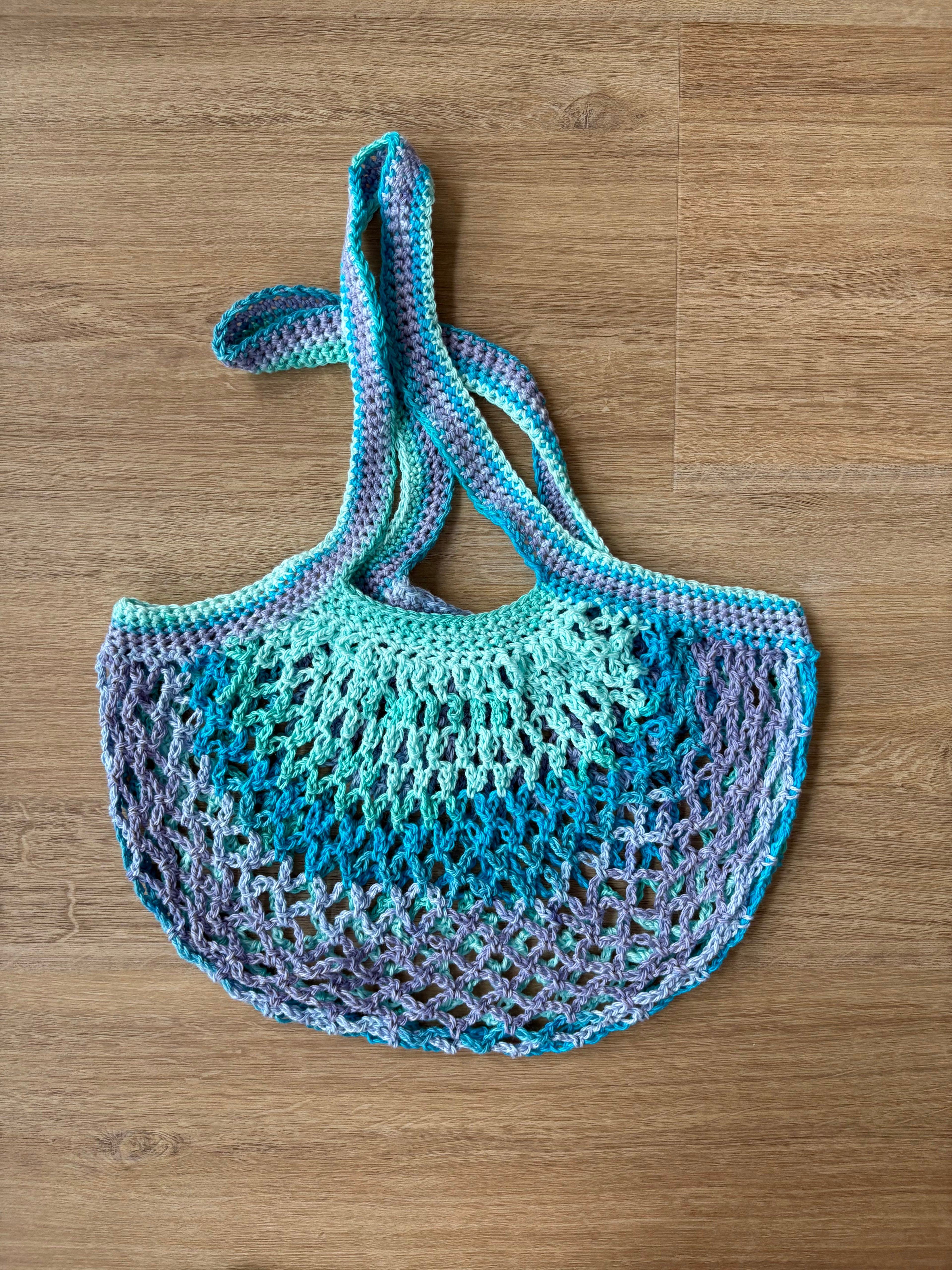 Evening Sky Mesh Market Bag