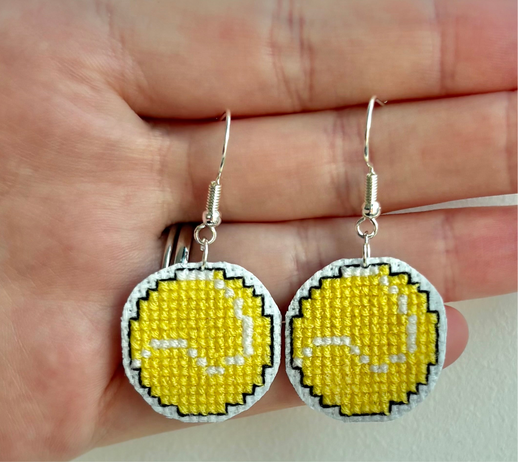 Tennis Ball Earrings