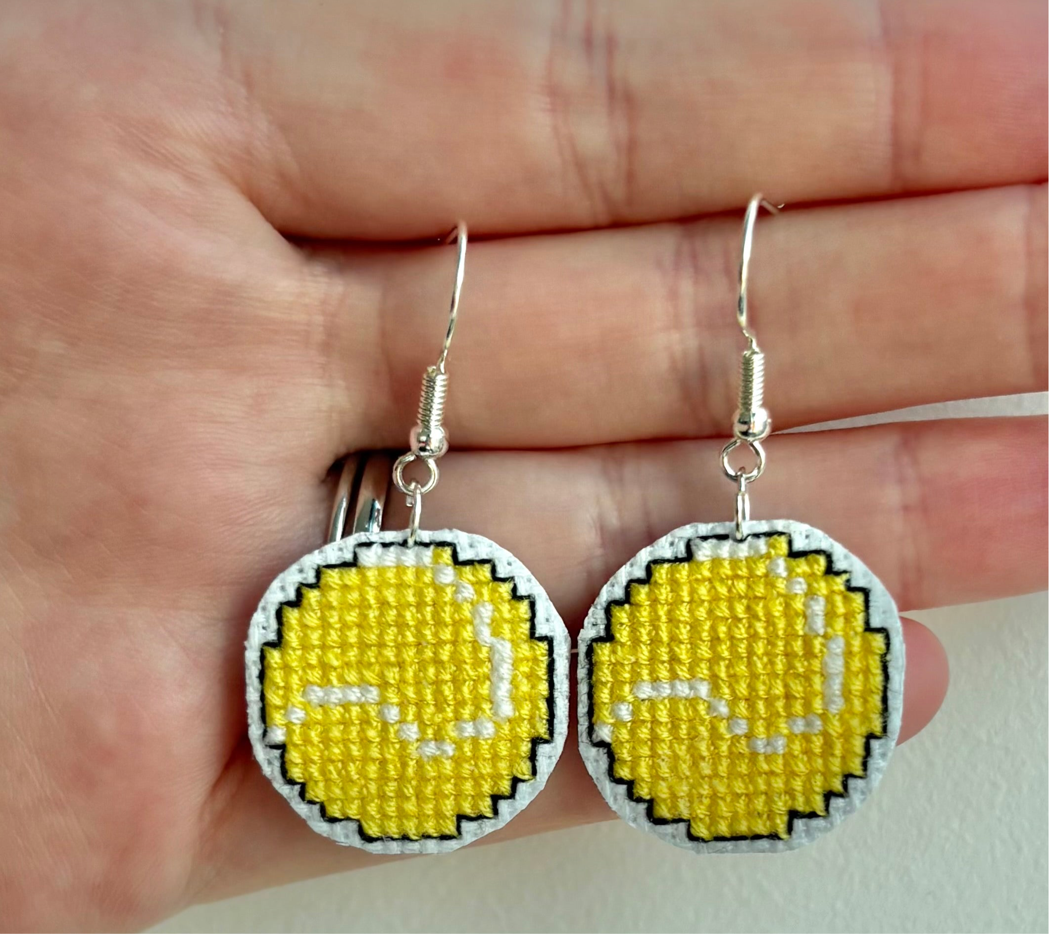 Tennis Ball Earrings
