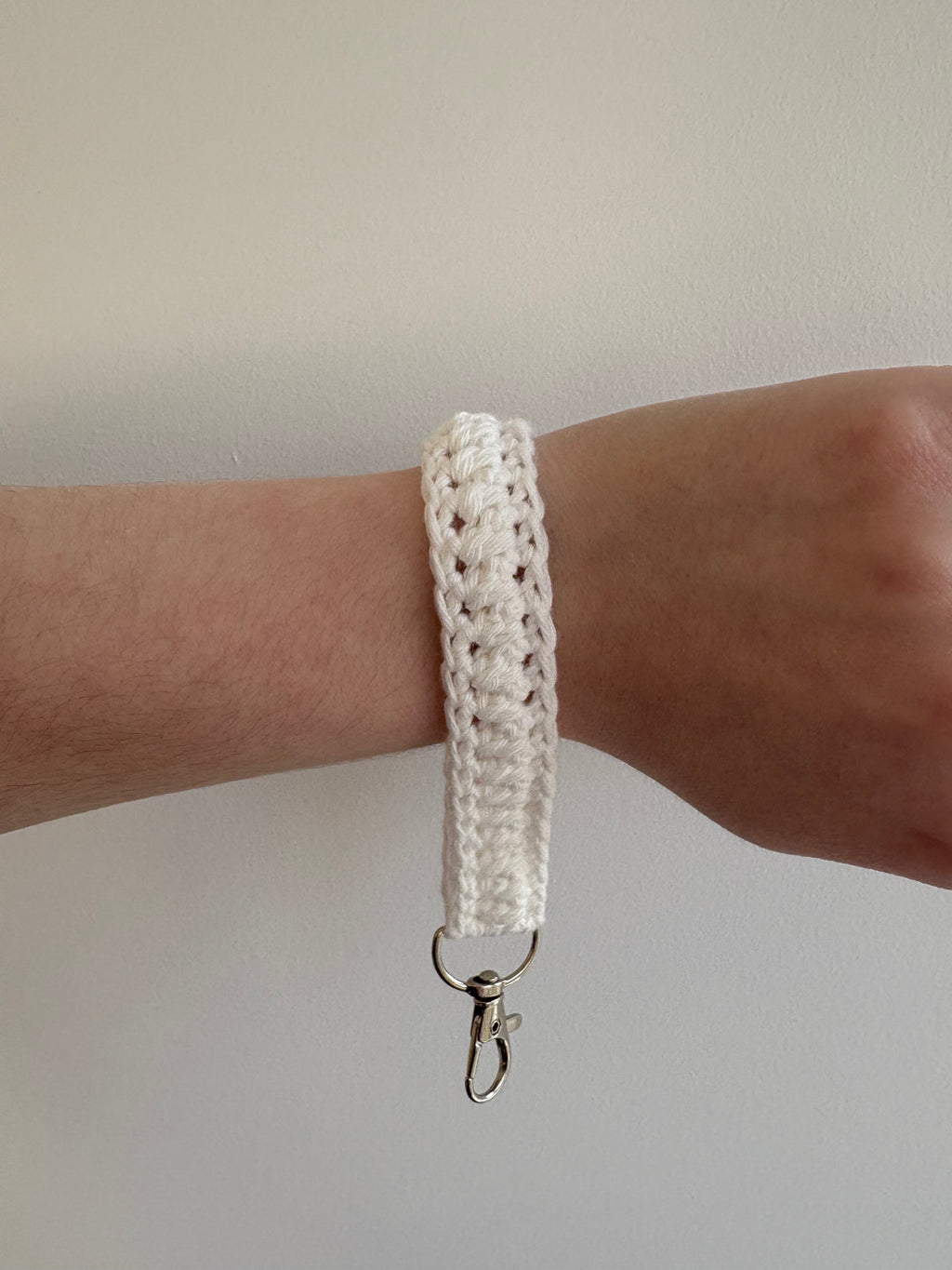 White Wristlet