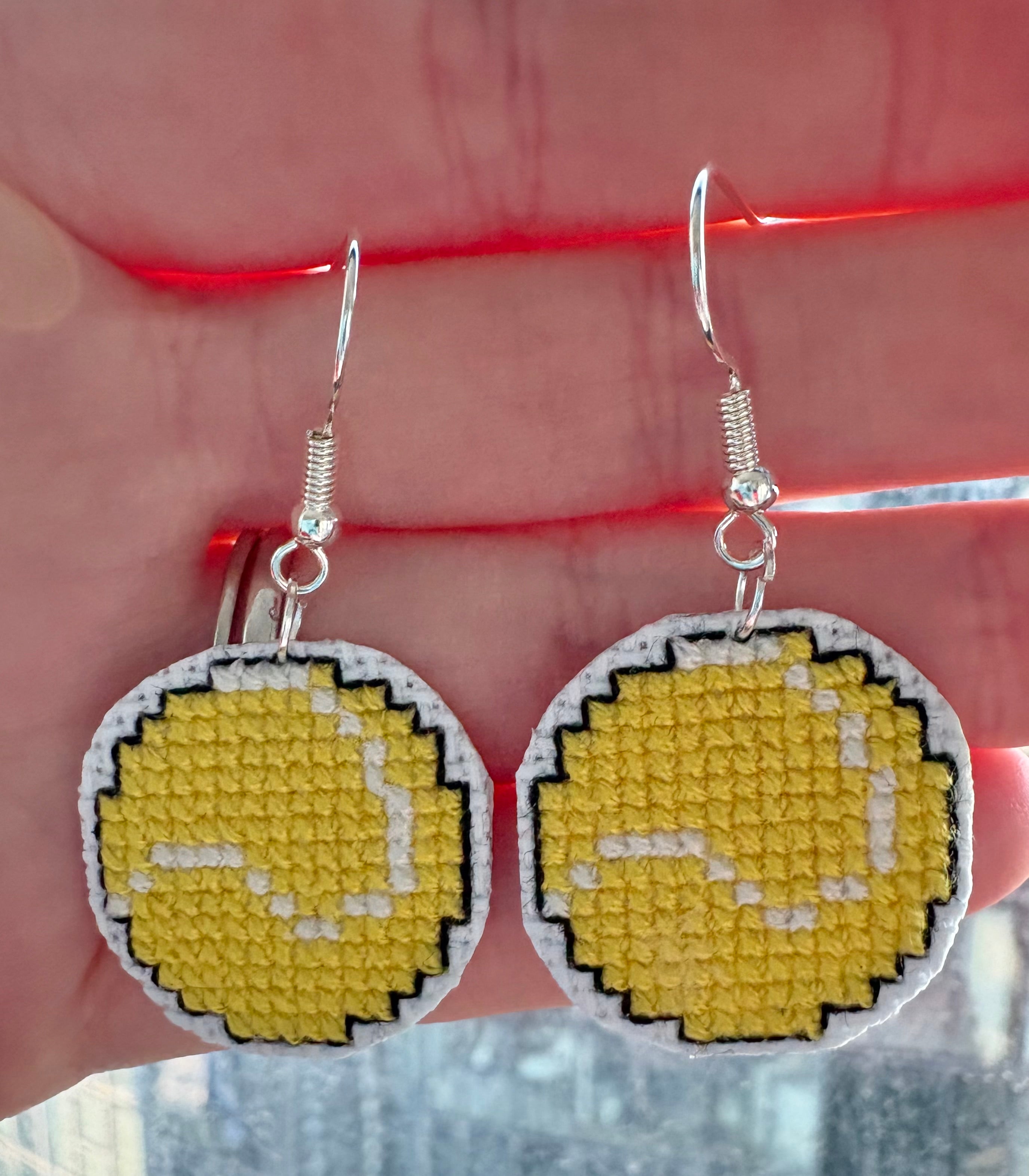 Tennis Ball Earrings
