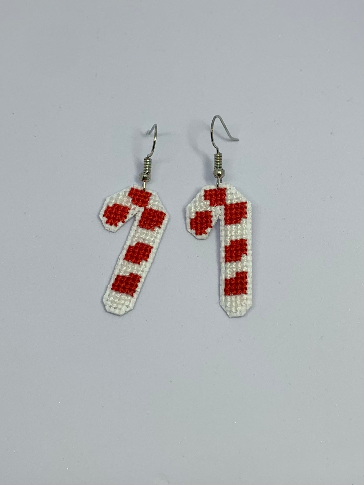 Christmas Cross Stitch Mini Earrings