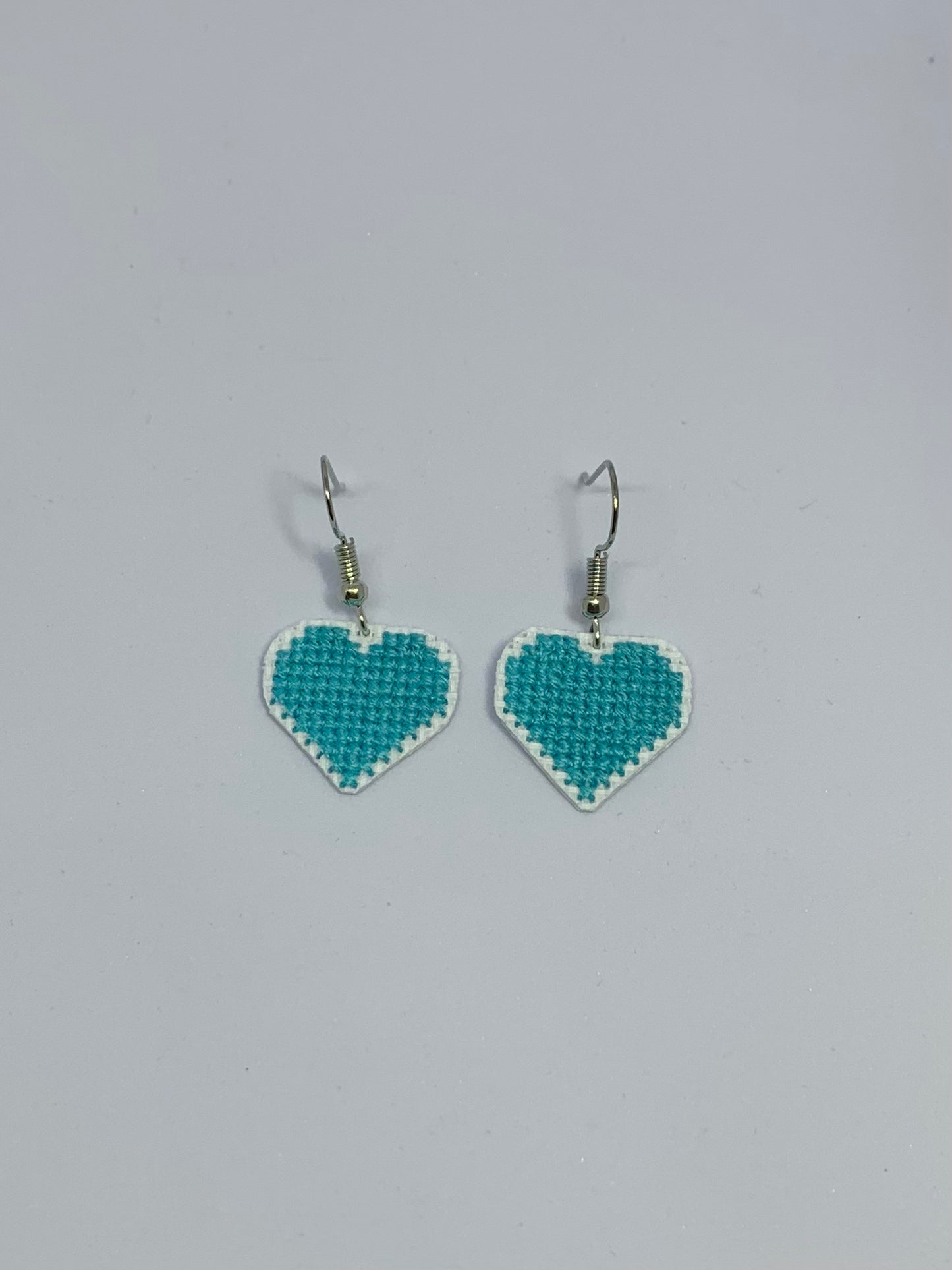 Mini Cross Stitch Earrings