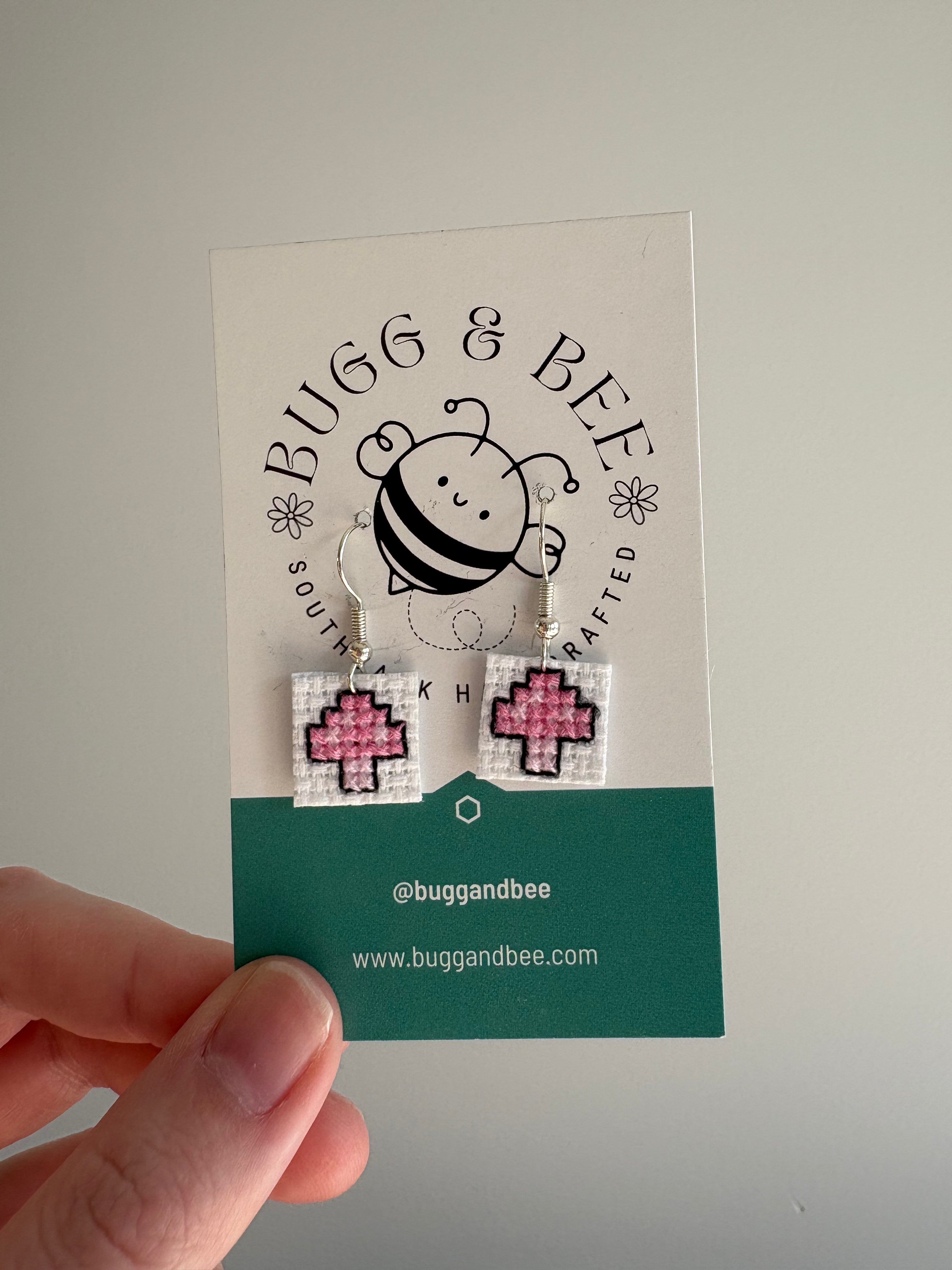 Mini Mushroom Earrings