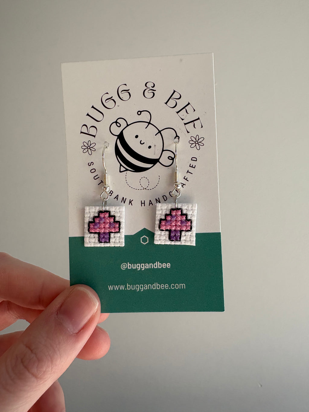 Mini Mushroom Earrings