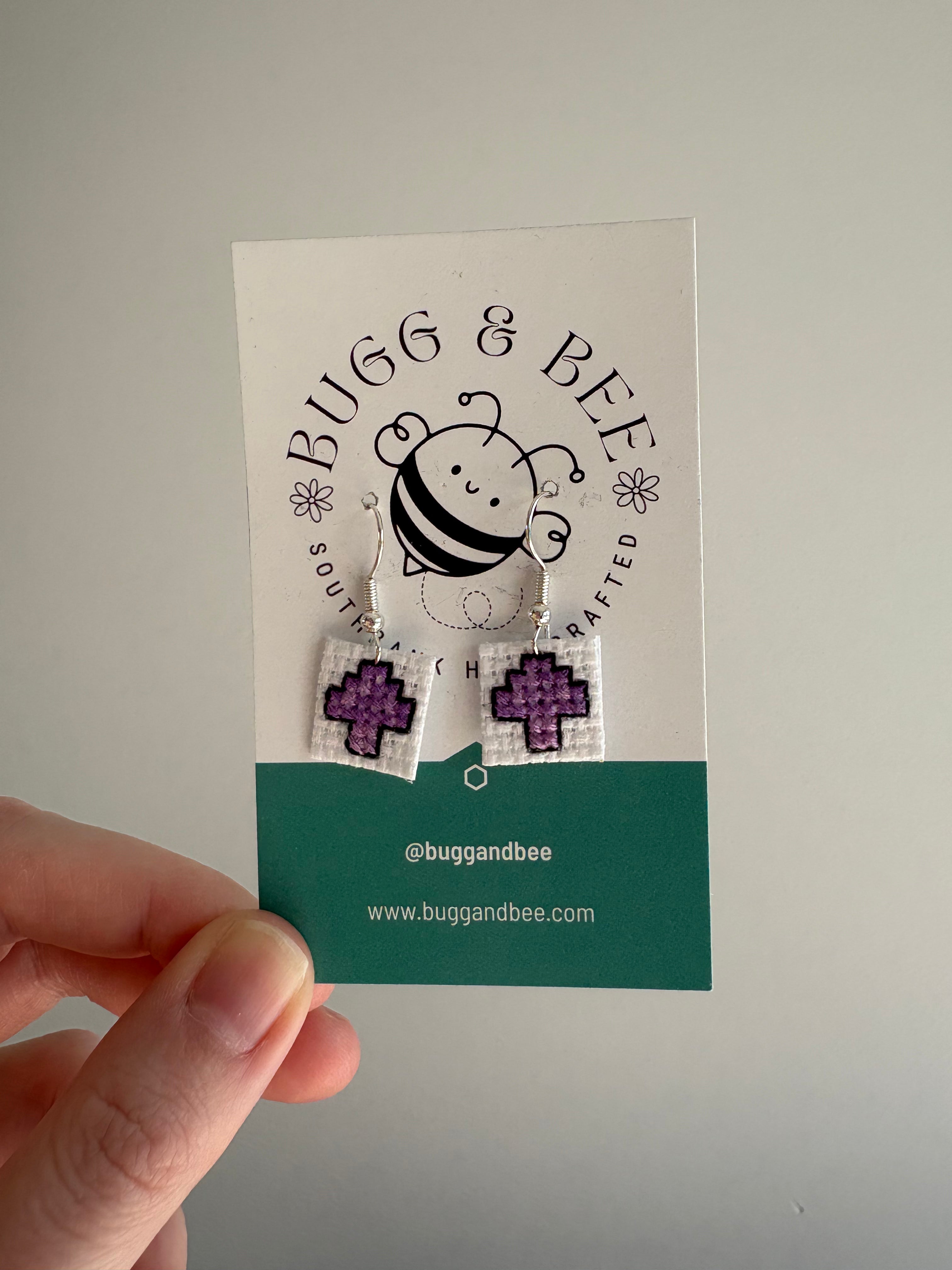 Mini Mushroom Earrings